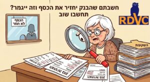 חשבתם שהבנק יחזיר את הכסף והסיפור יגמר? תחשבו שוב